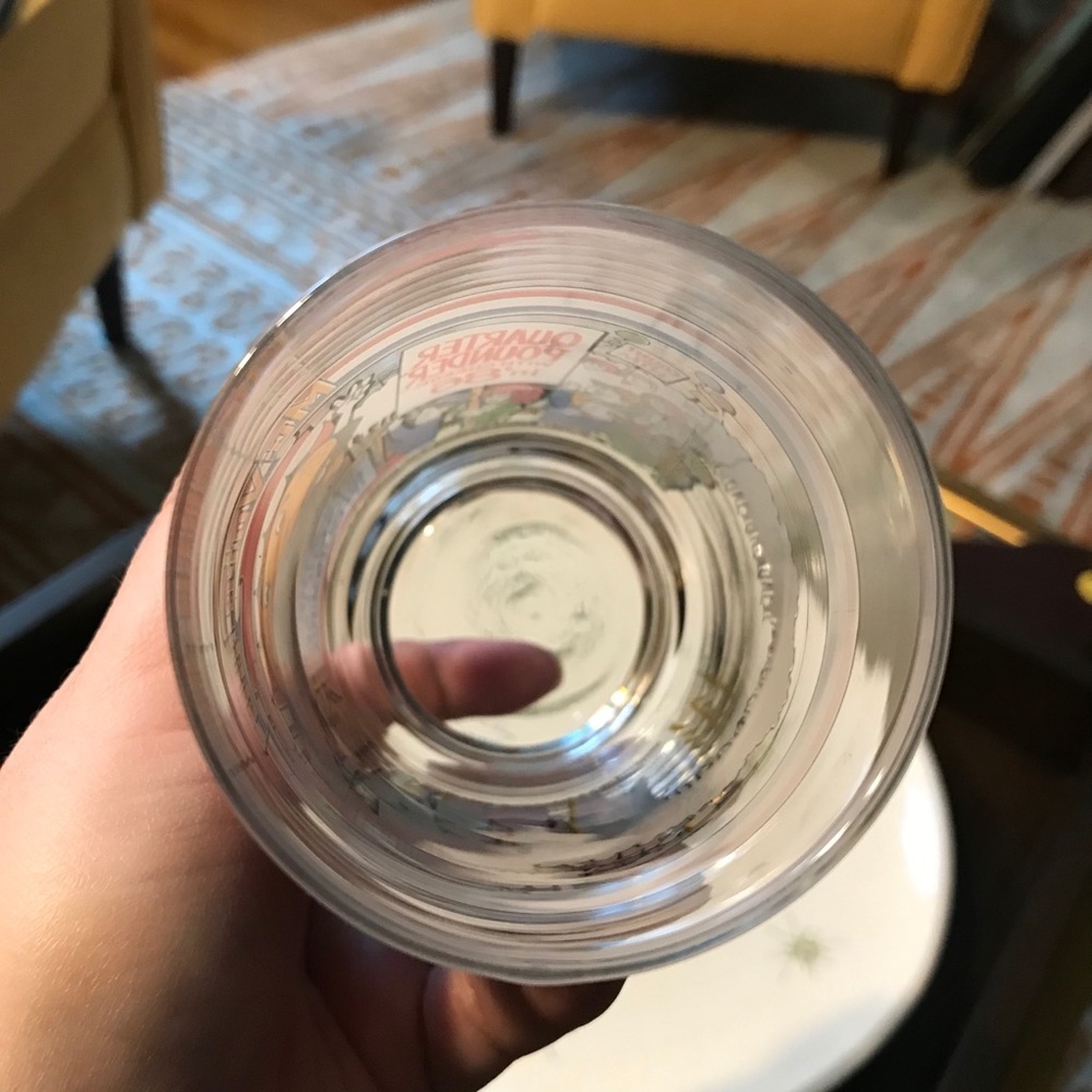 Vintage 1986 McDonald’s McVote Glass Cup - Picture 9 of 10